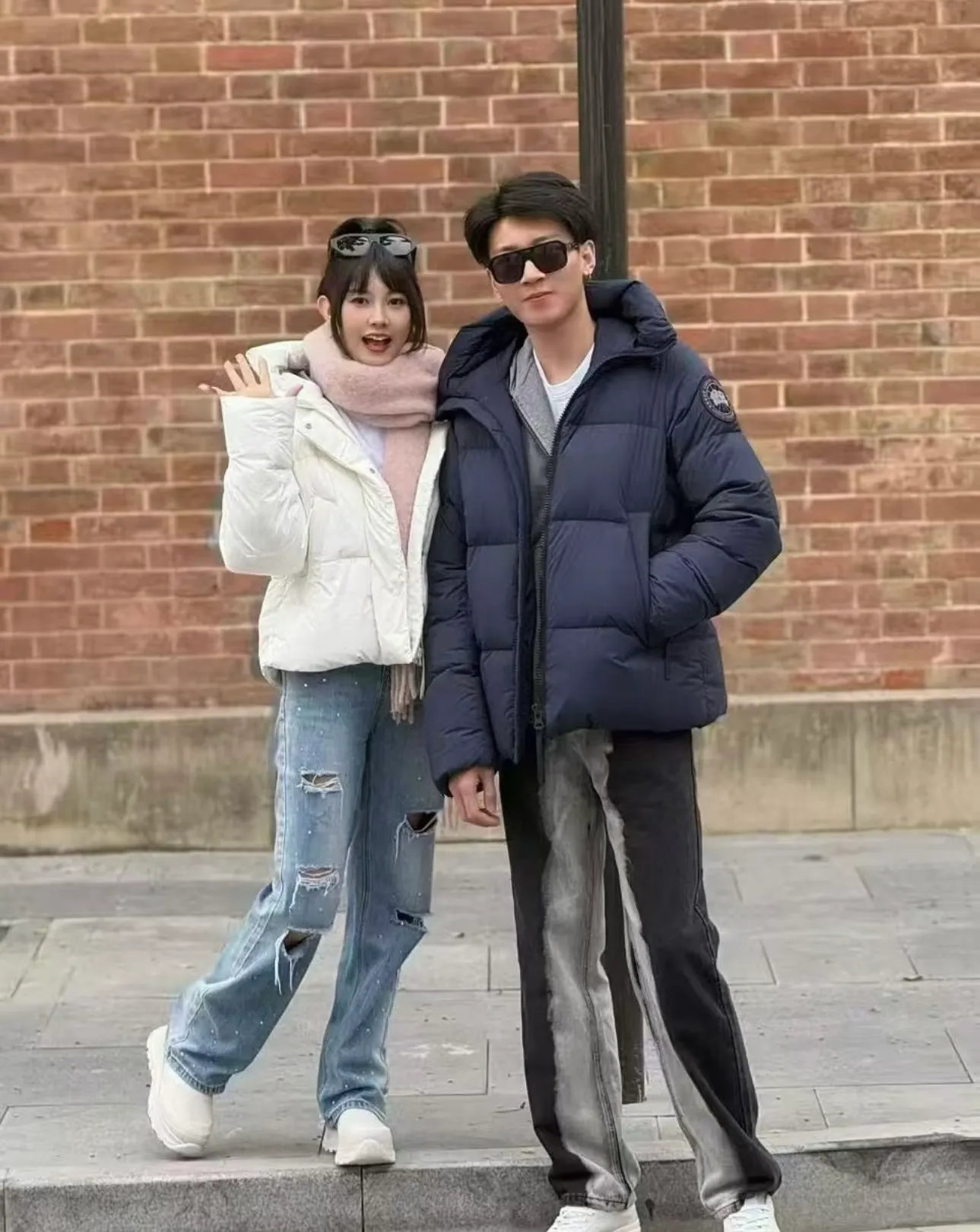 Upper body material picture Canada Coos/e Canada Goose 26FW black label embroidered bread coat Goose premium down jacket